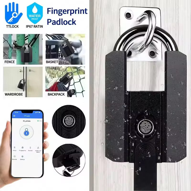 Smart Fingerprint Padlock