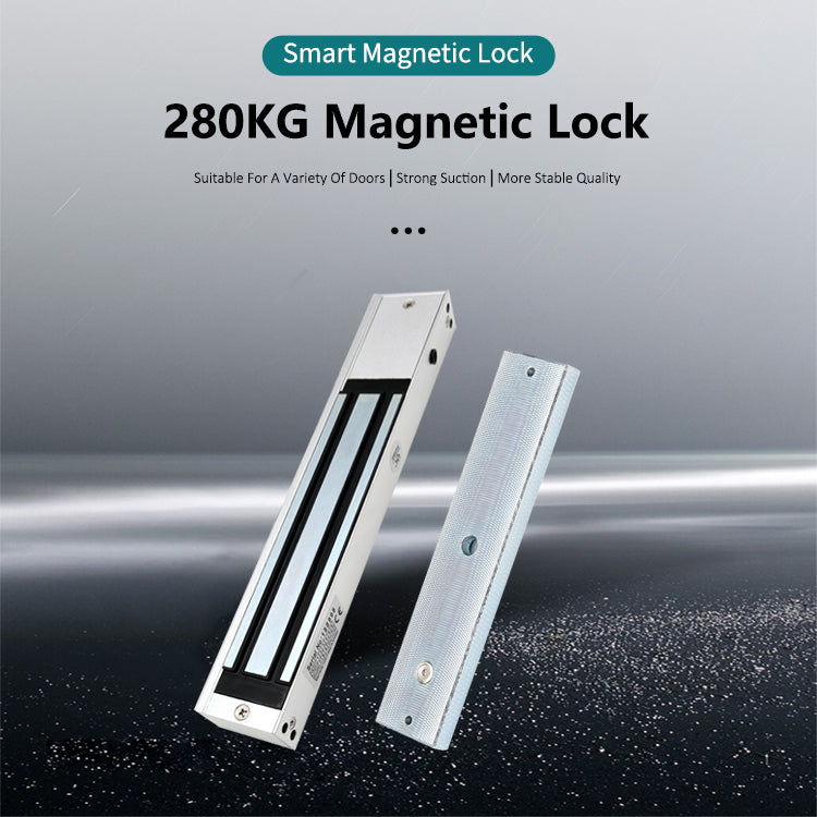 12V 600lb Electromagnetic Door Lock – 280kg Maglock with Time Delay