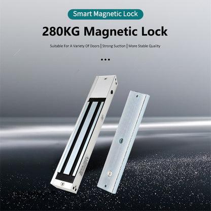 12V 600lb Electromagnetic Door Lock – 280kg Maglock with Time Delay