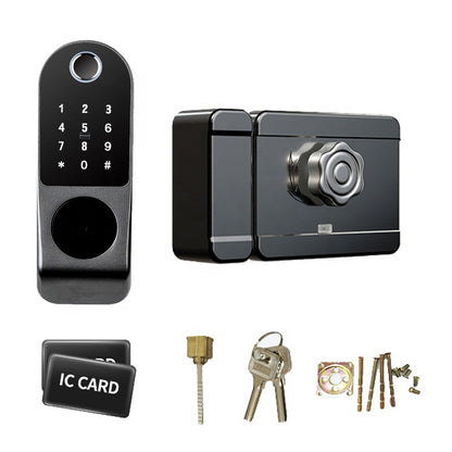 Stainless Steel Smart Mortise Lock Ideal for Wooden Doors.