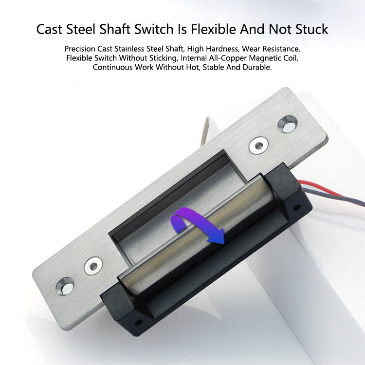 Electric Strike Door Lock – Stainless Steel Access Control Lock for Swing Doors | Fail Safe & Fail Secure Installation