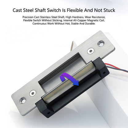 Electric Strike Door Lock – Stainless Steel Access Control Lock for Swing Doors | Fail Safe & Fail Secure Installation