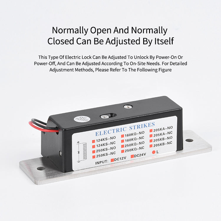 Electric Strike Door Lock – Stainless Steel Access Control Lock for Swing Doors | Fail Safe & Fail Secure Installation