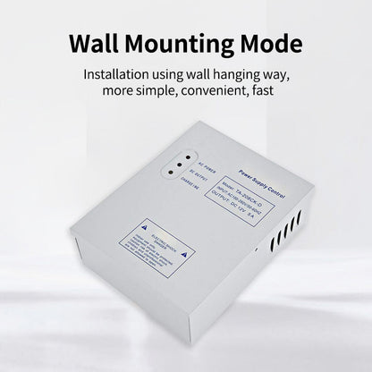 12V 5A Access Control Power Supply with Battery Backup